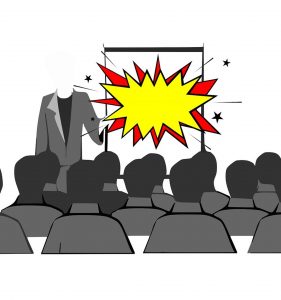 Public Speaking Warnings, When to Hold Back?