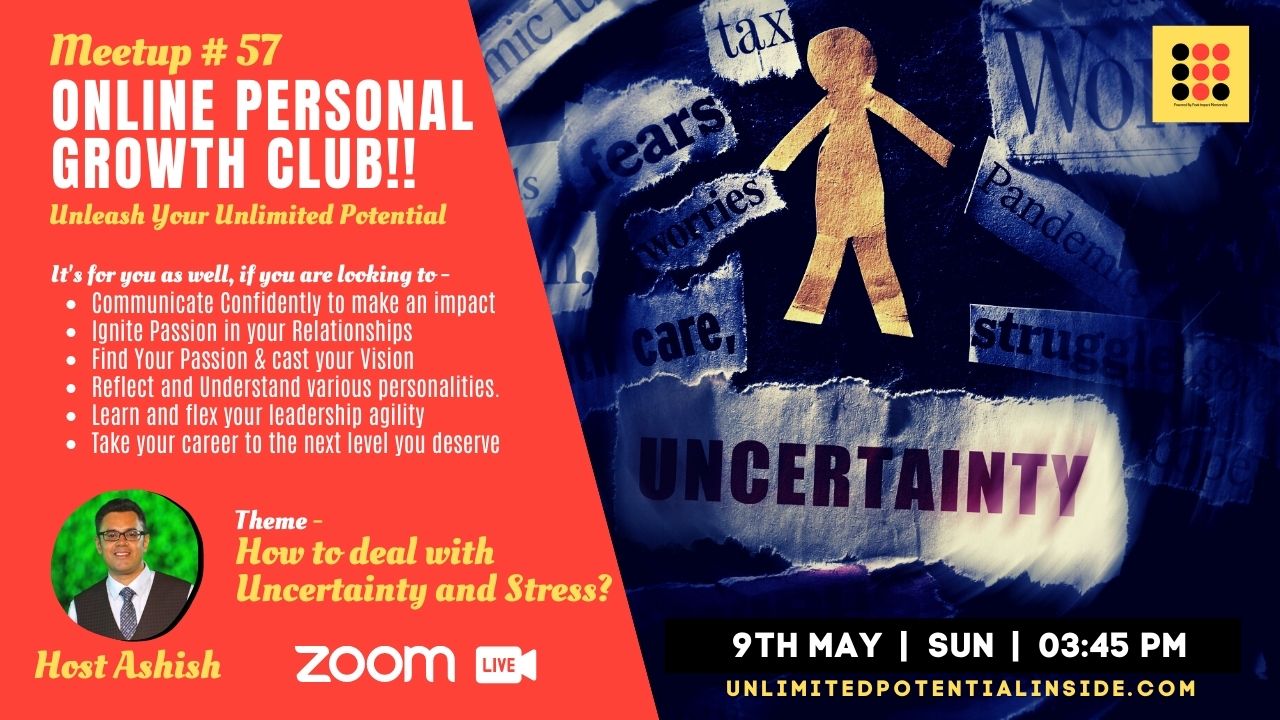 Personal Growth Club Meetup #57 – Unlimited Potential Inside
