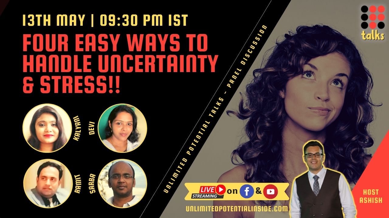 4 Ways to deal with Uncertainty & Stress it Causes! | Uptalks Thursday