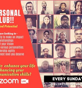 Personal Growth Club Meetup – Unlimited Potential Inside